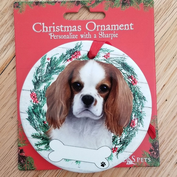 ⭐3 for $15⭐ King Charles Cavalier Christmas ornament - Picture 1 of 1
